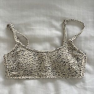 Target Polka Dot Smoked Bikini Top